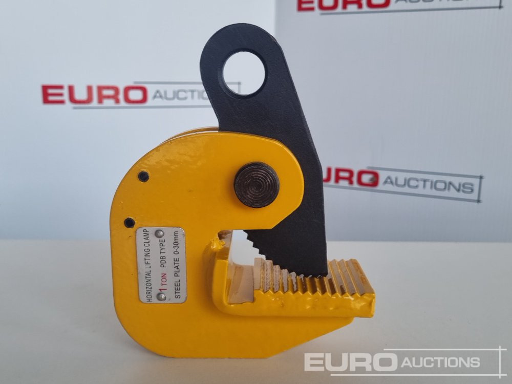 Unused 1 Ton PDB Horizontal Plate Lifting Clamp - Workshop equipment: picture 1 Unused 1 Ton PDB Horizontal Plate Lifting Clamp - Workshop equipment: picture 1