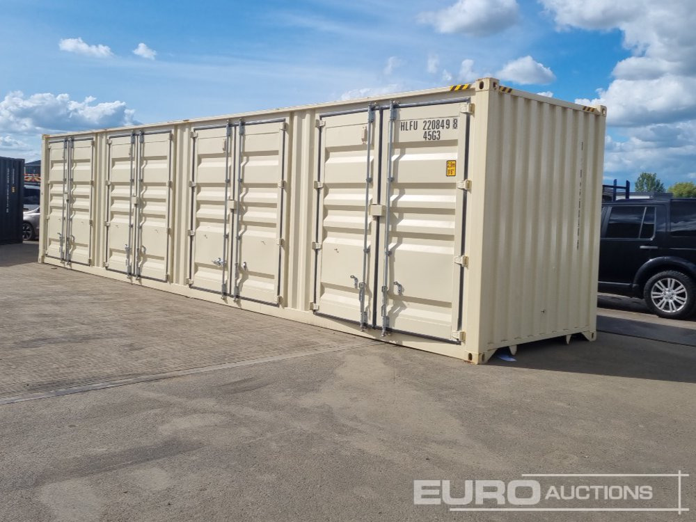 Unused 2025 40' x 8' Container, 4 Side Doors, End Door (Cannot Be Reconsigned) - Shipping container: picture 3 Unused 2025 40' x 8' Container, 4 Side Doors, End Door (Cannot Be Reconsigned) - Shipping container: picture 3
