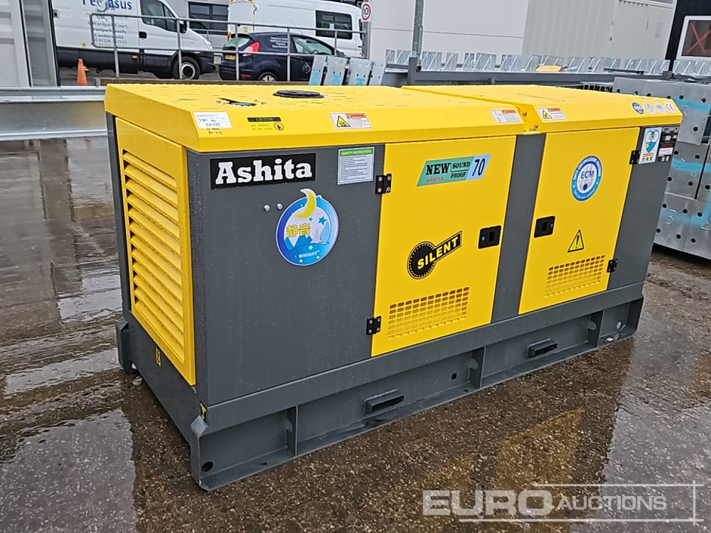 Unused 2025 Ashita Power AG3-70E - Generator set: picture 1 Unused 2025 Ashita Power AG3-70E - Generator set: picture 1