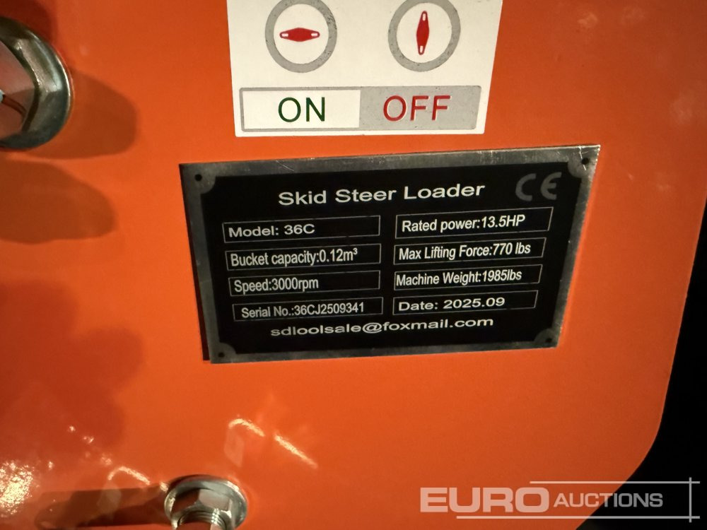 Skid steer loader Unused 2025 Captok CK36C: picture 35 Skid steer loader Unused 2025 Captok CK36C: picture 35