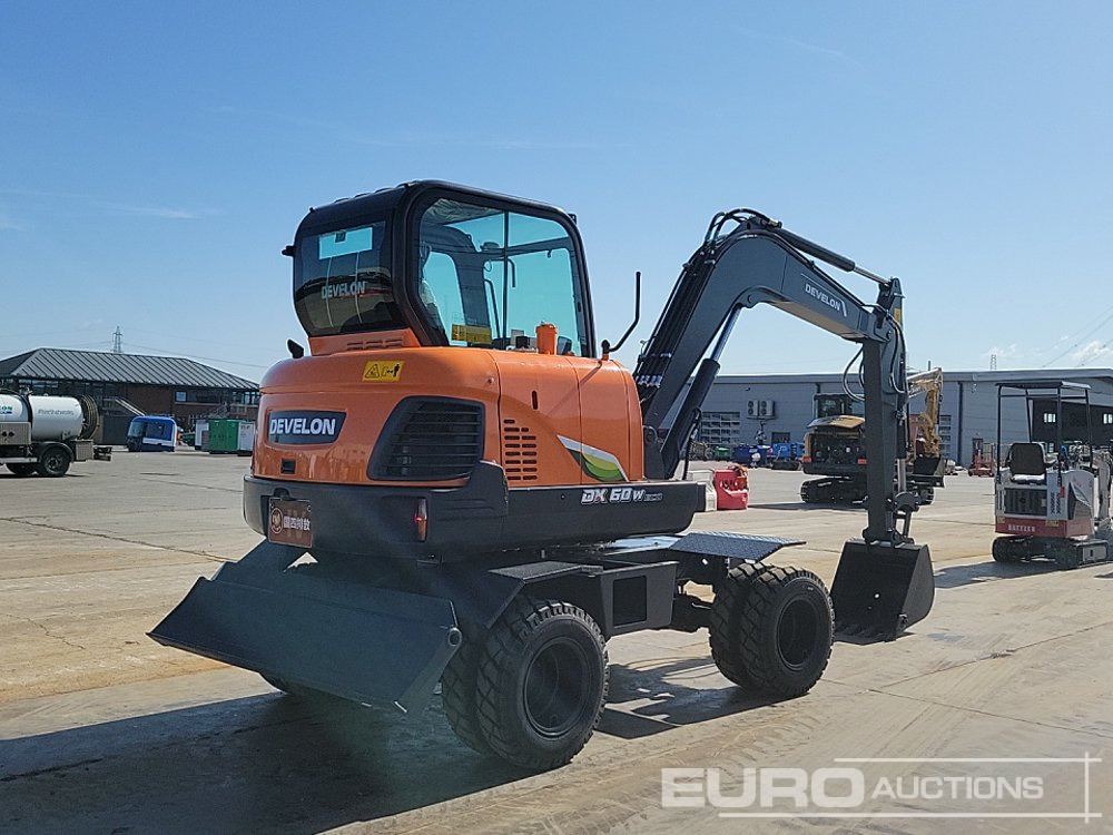 Unused 2025 Develon DX60WN ECO-1 - Wheel excavator: picture 5 Unused 2025 Develon DX60WN ECO-1 - Wheel excavator: picture 5