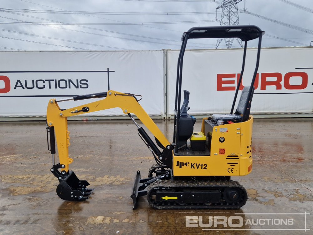 Unused 2025 JPC KV12 - Mini excavator: picture 2 Unused 2025 JPC KV12 - Mini excavator: picture 2