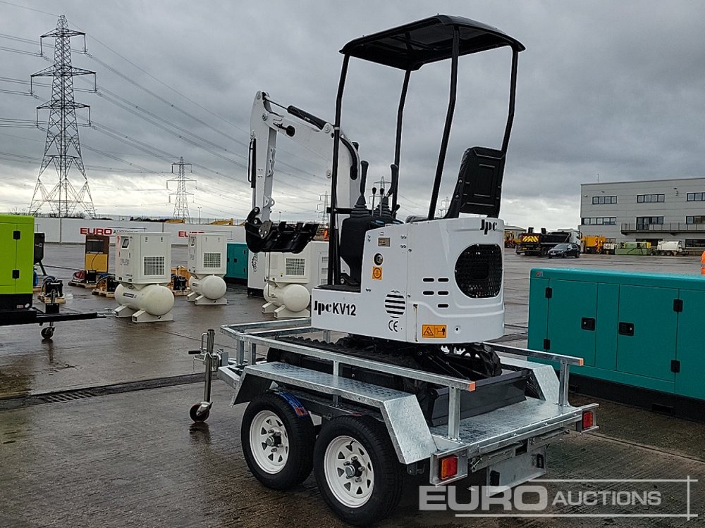 Unused 2025 JPC KV12 - Mini excavator: picture 3 Unused 2025 JPC KV12 - Mini excavator: picture 3