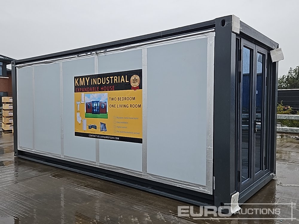 Unused 2025 KMY Industrial Expandable Container House (Cannot Be Reconsigned) - Shipping container: picture 1 Unused 2025 KMY Industrial Expandable Container House (Cannot Be Reconsigned) - Shipping container: picture 1