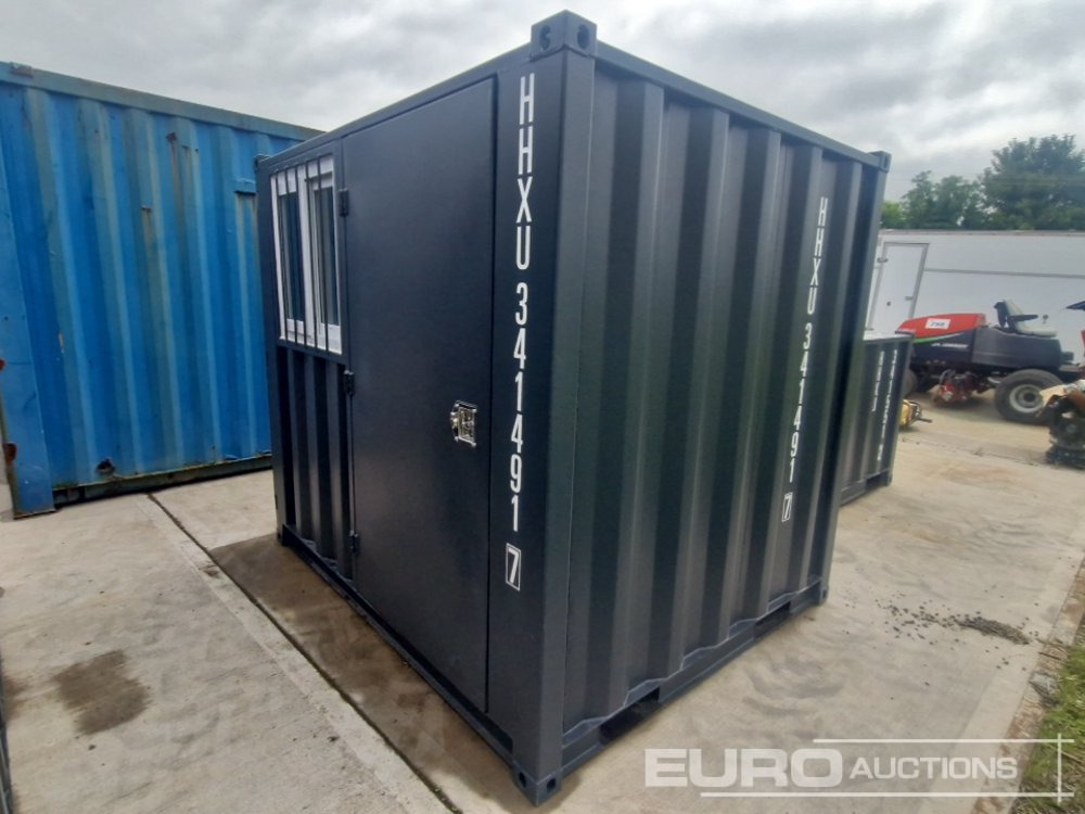 Unused 8' Container, Side Door & Window (Cannot Be Reconsigned) - Shipping container: picture 2 Unused 8' Container, Side Door & Window (Cannot Be Reconsigned) - Shipping container: picture 2