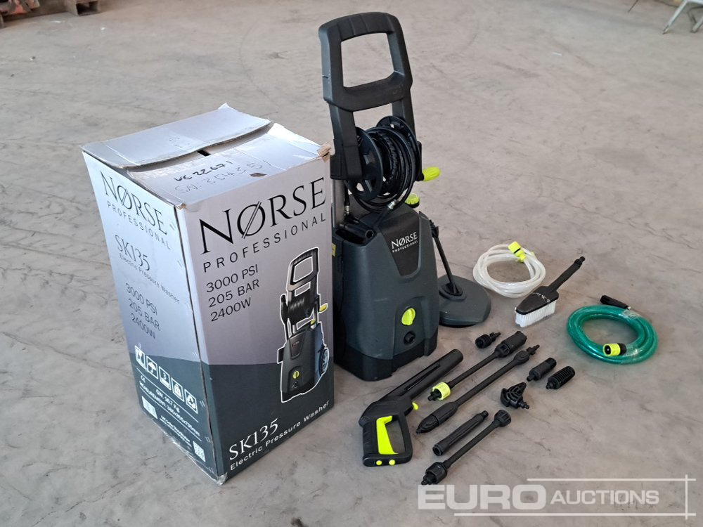 Unused Norse SK135 3000 PSI Electric Pressure Washer - Pressure washer: picture 4 Unused Norse SK135 3000 PSI Electric Pressure Washer - Pressure washer: picture 4
