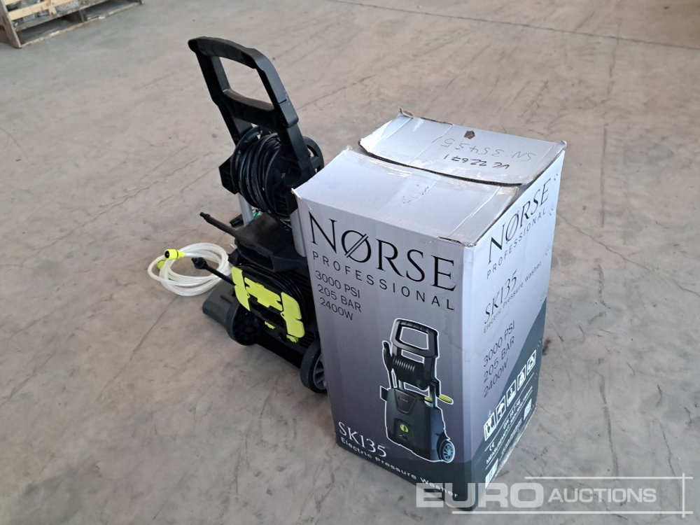 Unused Norse SK135 3000 PSI Electric Pressure Washer - Pressure washer: picture 3 Unused Norse SK135 3000 PSI Electric Pressure Washer - Pressure washer: picture 3