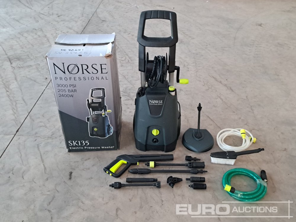 Unused Norse SK135 3000 PSI Electric Pressure Washer - Pressure washer: picture 5 Unused Norse SK135 3000 PSI Electric Pressure Washer - Pressure washer: picture 5