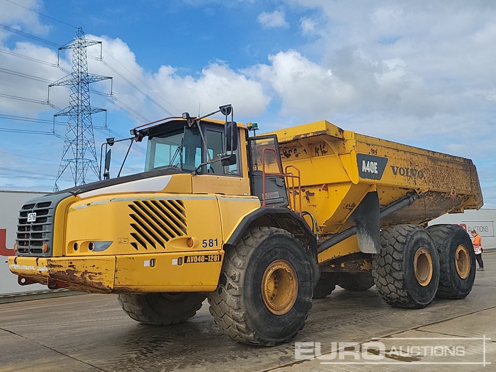 Volvo A40E - Articulated dumper: picture 1 Volvo A40E - Articulated dumper: picture 1