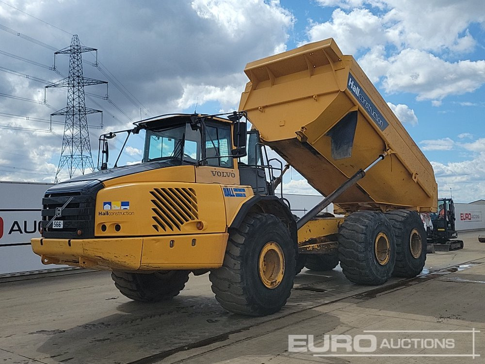 Volvo A40E - Articulated dumper: picture 4 Volvo A40E - Articulated dumper: picture 4