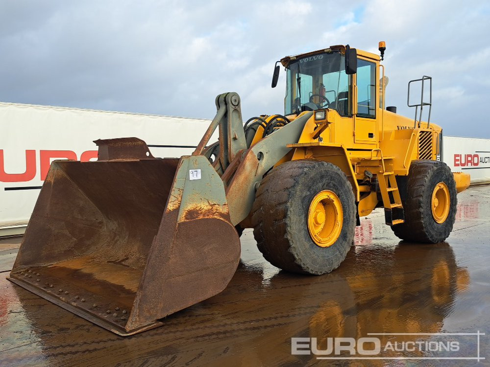 Volvo L180E - Wheel loader: picture 1 Volvo L180E - Wheel loader: picture 1