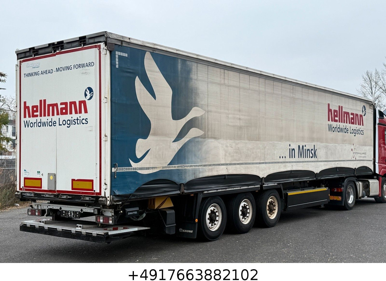 Krone EDSCHA/LIFTACHSE/RSAB/PALLAETTENKASTEN/LBW - Curtainsider semi-trailer: picture 1 Krone EDSCHA/LIFTACHSE/RSAB/PALLAETTENKASTEN/LBW - Curtainsider semi-trailer: picture 1