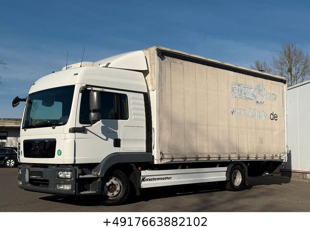 MAN TGL 8.220/Schlafkabine/Autom./6m/Edscha MAN TGL 8.220/Schlafkabine/Autom./6m/Edscha - Curtainsider truck: picture 1 MAN TGL 8.220/Schlafkabine/Autom./6m/Edscha MAN TGL 8.220/Schlafkabine/Autom./6m/Edscha - Curtainsider truck: picture 1