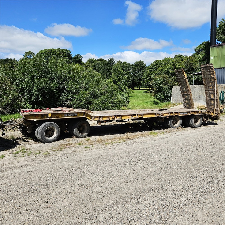 Goldhofer TU4-2x2-32/80 - Low loader trailer: picture 1 Goldhofer TU4-2x2-32/80 - Low loader trailer: picture 1