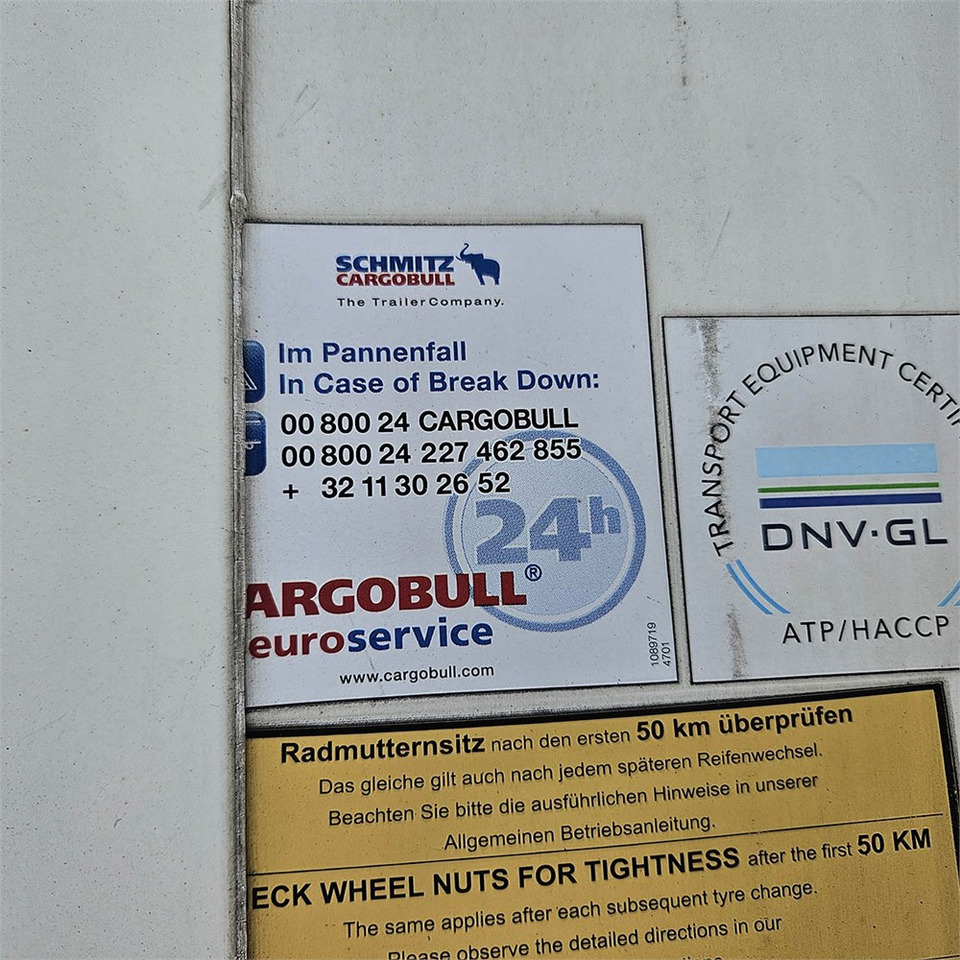 Refrigerator semi-trailer Schmitz Køle Trailer: picture 16 Refrigerator semi-trailer Schmitz Køle Trailer: picture 16