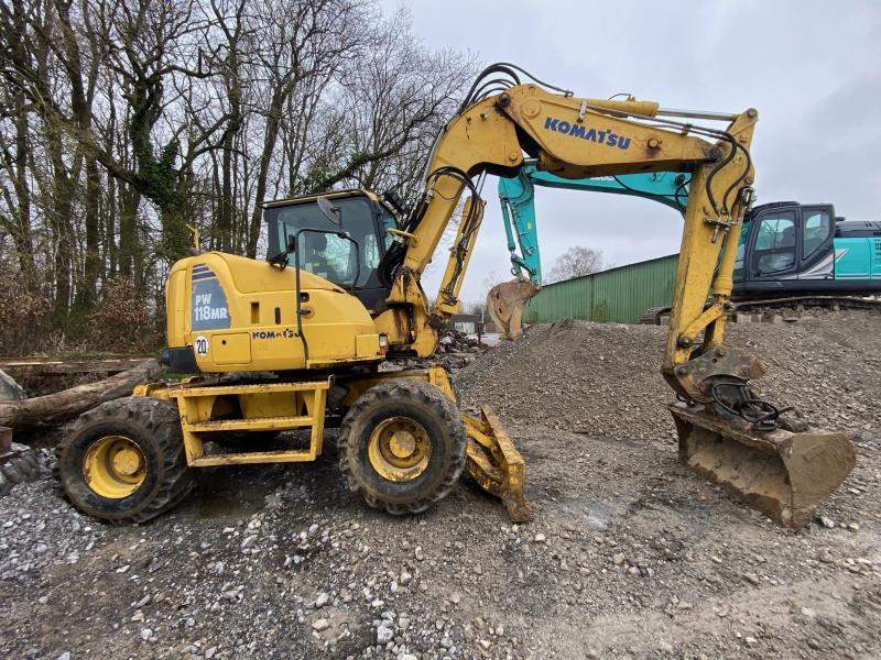 Komatsu PW118MR-8 - Wheel excavator: picture 2 Komatsu PW118MR-8 - Wheel excavator: picture 2