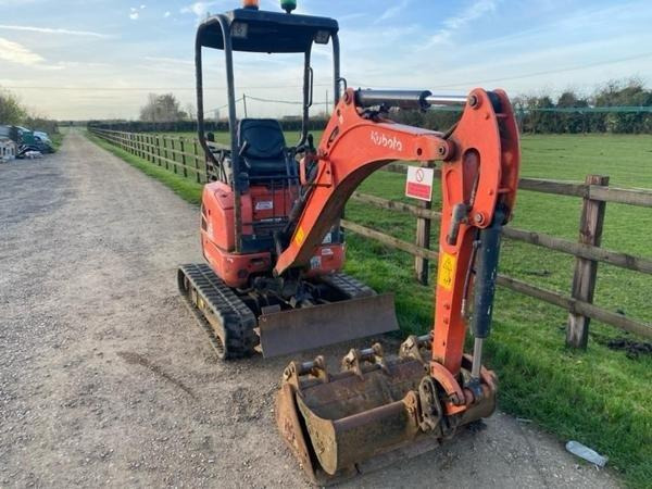 Kubota U 17-3 - Mini excavator: picture 1 Kubota U 17-3 - Mini excavator: picture 1
