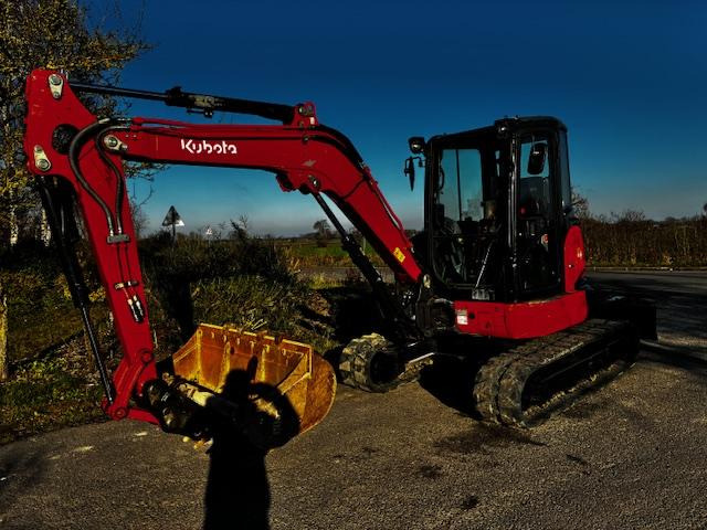Kubota U 48-4 - Mini excavator: picture 1 Kubota U 48-4 - Mini excavator: picture 1