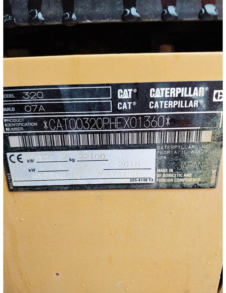 CAT 320 - Crawler excavator: picture 4 CAT 320 - Crawler excavator: picture 4