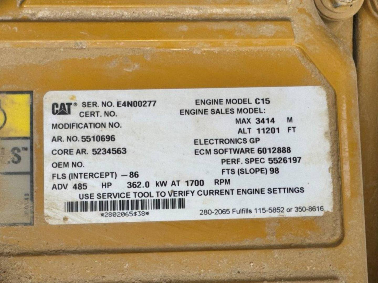 Crawler excavator CAT 374-07: picture 21