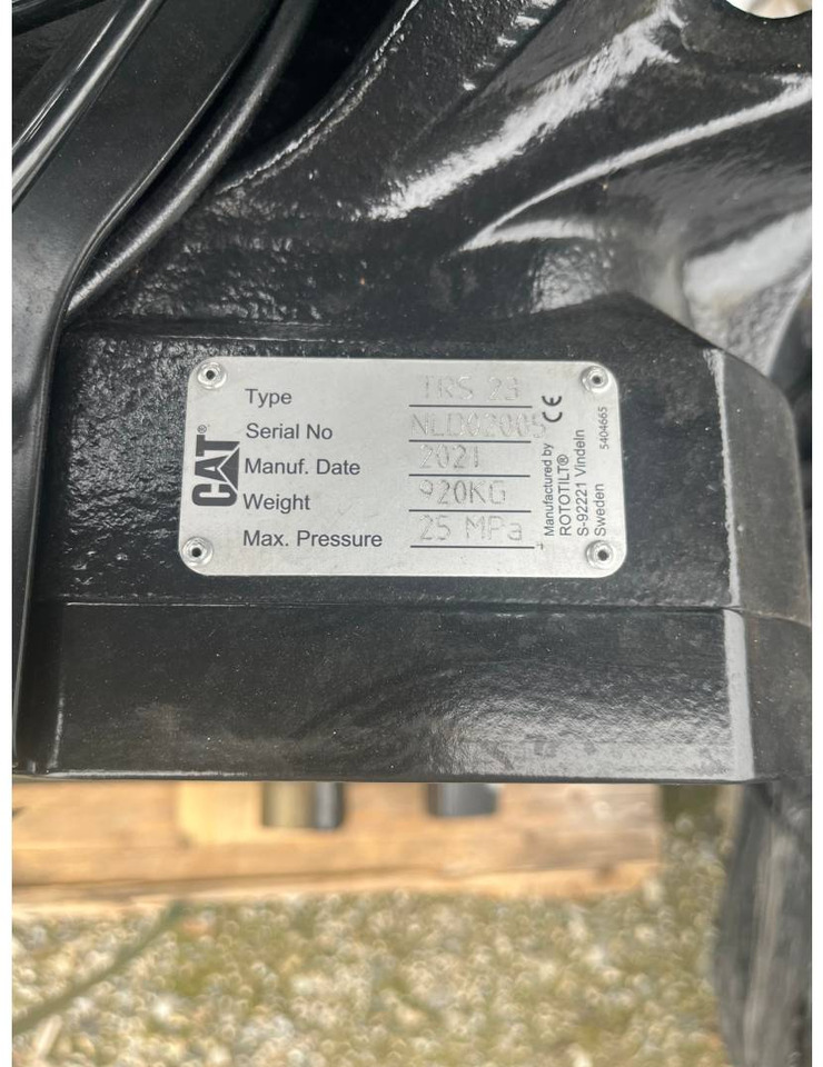 CAT TRS23/CW40/TIM/CB/TILTROTATOR - Tiltrotator: picture 2 CAT TRS23/CW40/TIM/CB/TILTROTATOR - Tiltrotator: picture 2