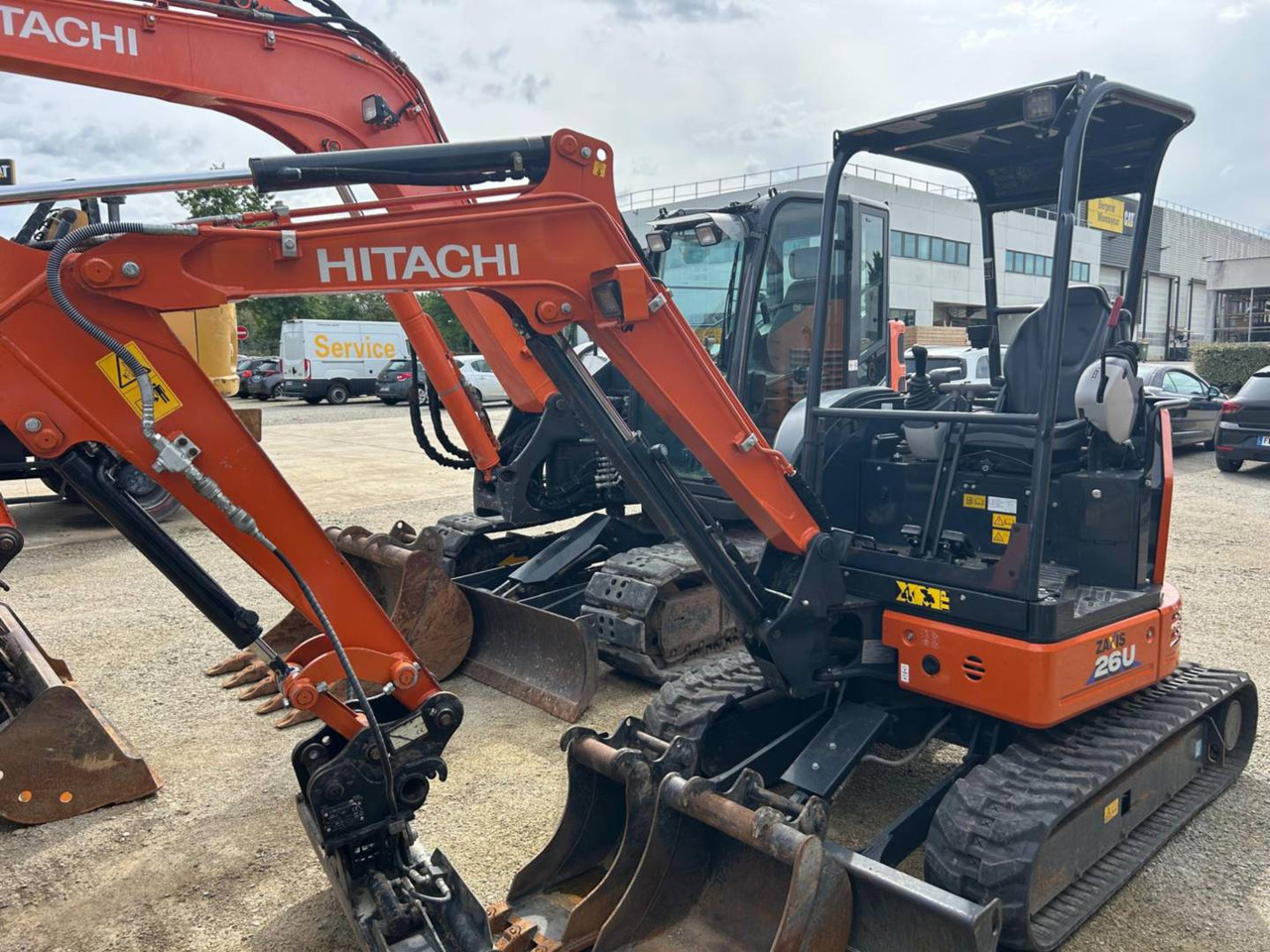 HITACHI ZX26U-6 - Crawler excavator: picture 1 HITACHI ZX26U-6 - Crawler excavator: picture 1