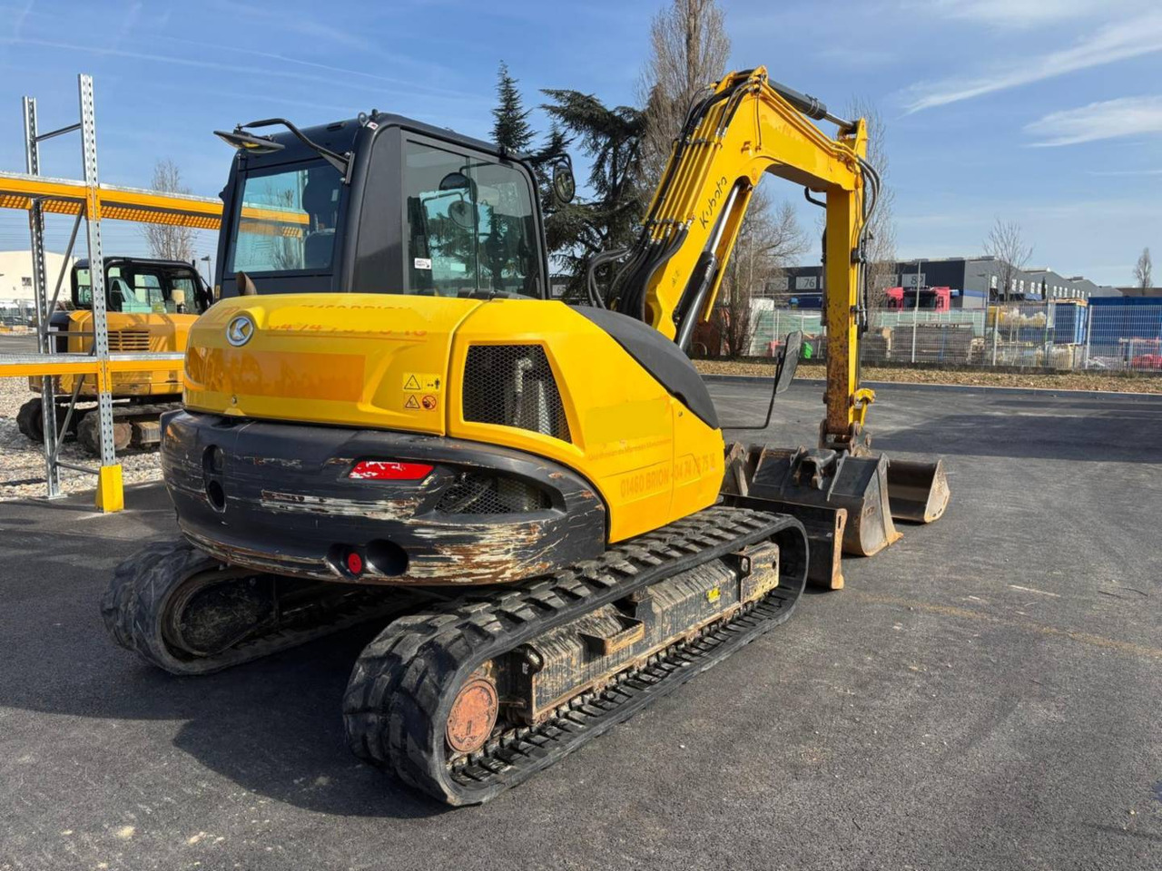 KUBOTA TRACTOR CORPORATION KX080.4 - Crawler excavator: picture 3 KUBOTA TRACTOR CORPORATION KX080.4 - Crawler excavator: picture 3