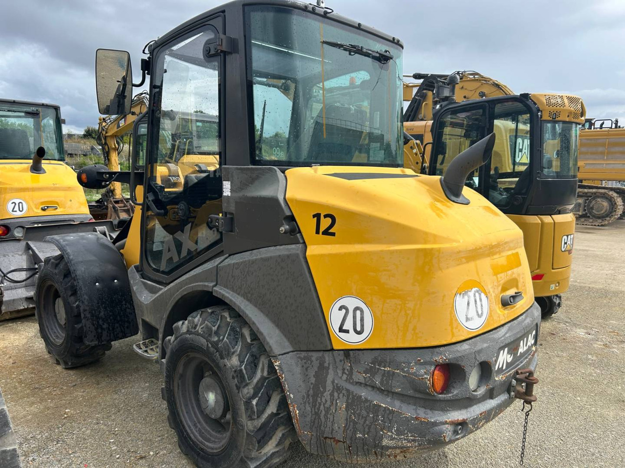 MECALAC AX850 - Wheel loader: picture 3 MECALAC AX850 - Wheel loader: picture 3