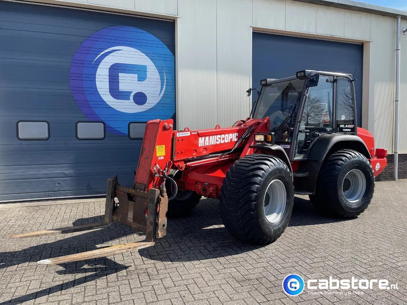 Manitou MLA 627 Turbo Powershift Telscopische wiellader - Verreiker - Telehandler radlader - Telescopic wheelloader - Year 1999 - Laadschop + Palletvorken - Good condition - Wheel loader: picture 4 Manitou MLA 627 Turbo Powershift Telscopische wiellader - Verreiker - Telehandler radlader - Telescopic wheelloader - Year 1999 - Laadschop + Palletvorken - Good condition - Wheel loader: picture 4