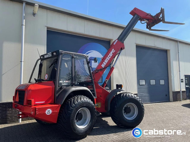 Manitou MLA 627 Turbo Powershift Telscopische wiellader - Verreiker - Telehandler radlader - Telescopic wheelloader - Year 1999 - Laadschop + Palletvorken - Good condition - Wheel loader: picture 3 Manitou MLA 627 Turbo Powershift Telscopische wiellader - Verreiker - Telehandler radlader - Telescopic wheelloader - Year 1999 - Laadschop + Palletvorken - Good condition - Wheel loader: picture 3