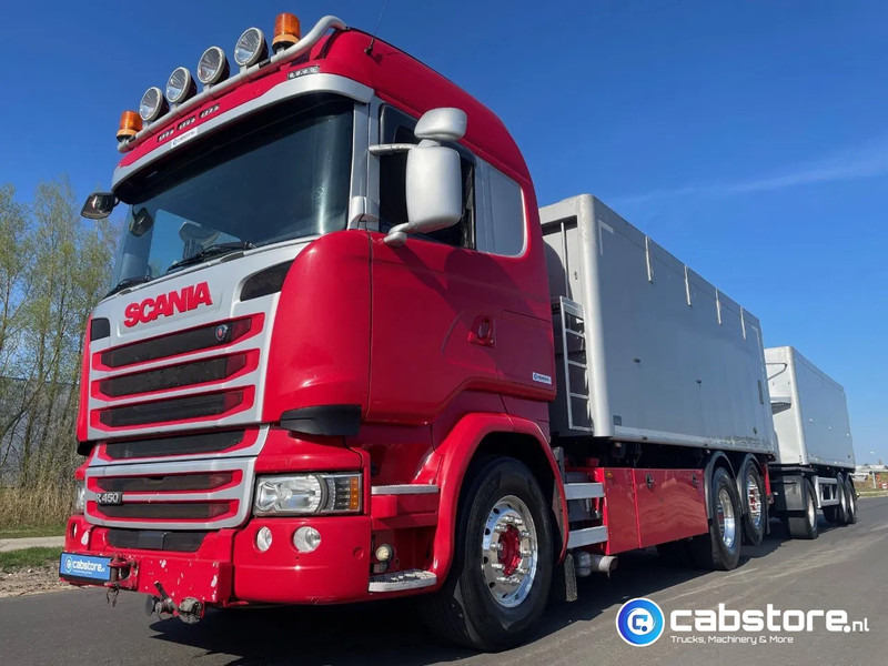 Scania R450 LB6X2*4HNB Euro 6 - Year 2016 - RETARDER - ALUMINIUM kipper + FLOOR kipper aanhangwagen - Good Condition !! - Tipper: picture 3 Scania R450 LB6X2*4HNB Euro 6 - Year 2016 - RETARDER - ALUMINIUM kipper + FLOOR kipper aanhangwagen - Good Condition !! - Tipper: picture 3
