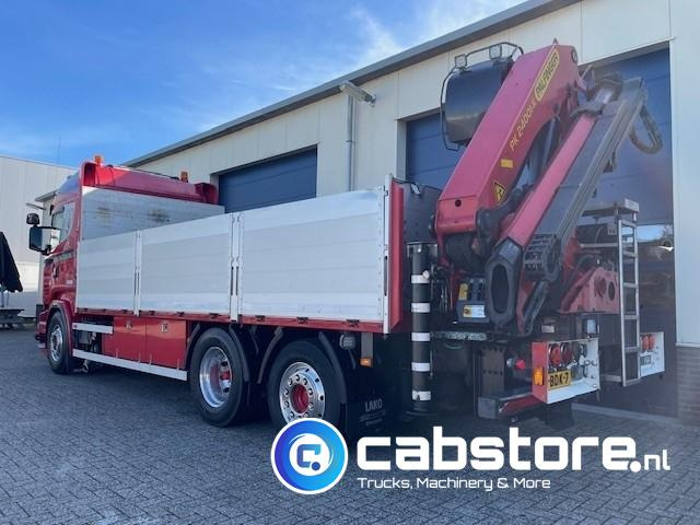 Scania R520 LB6X2*4HNB Euro 6 - Bouwjaar 2013 - Highline - Opticruise - Open box + Palfinger PK 24001-K B Autolaadkraan - Good condition ! - Dropside/ Flatbed truck, Crane truck: picture 5 Scania R520 LB6X2*4HNB Euro 6 - Bouwjaar 2013 - Highline - Opticruise - Open box + Palfinger PK 24001-K B Autolaadkraan - Good condition ! - Dropside/ Flatbed truck, Crane truck: picture 5