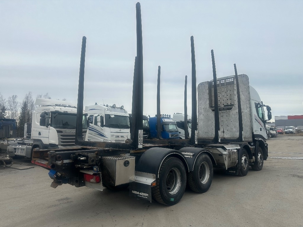 Iveco X-WAY AS340x57 8x4 - Logging truck: picture 3 Iveco X-WAY AS340x57 8x4 - Logging truck: picture 3