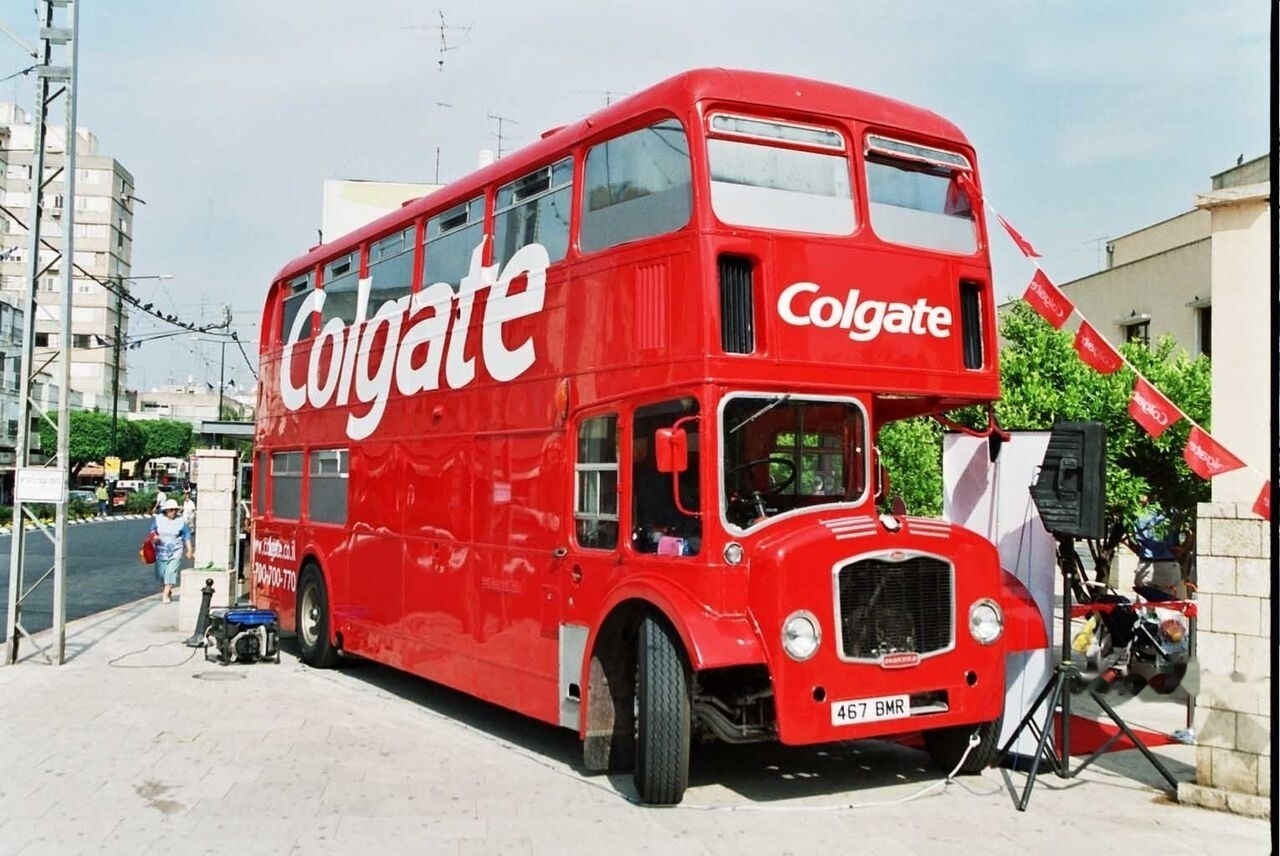 Double-decker bus Bristol LODEKKA (repainted 2023) Low Height British Double Decker Bus Ma: picture 11 Double-decker bus Bristol LODEKKA (repainted 2023) Low Height British Double Decker Bus Ma: picture 11