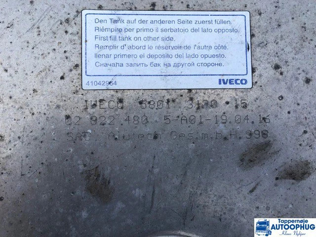 Iveco Brændstoftank Oem No : 58013132015 - Fuel tank for Truck: picture 1 Iveco Brændstoftank Oem No : 58013132015 - Fuel tank for Truck: picture 1