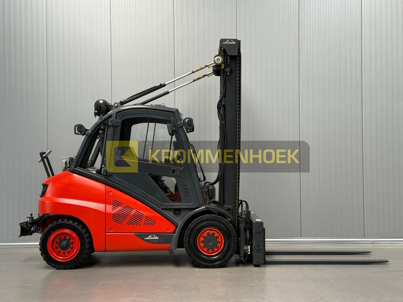 Linde H 50 D Luchtremmen + Aanhangerkoppeling - Diesel forklift: picture 5 Linde H 50 D Luchtremmen + Aanhangerkoppeling - Diesel forklift: picture 5