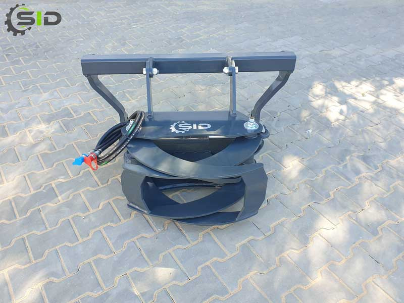 New Clamp for Forestry tractor SID Front Holzgreifer / Front grapple / wood grapple: picture 8