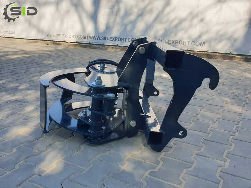 New Clamp for Forestry tractor SID Front Holzgreifer / Front grapple / wood grapple: picture 6
