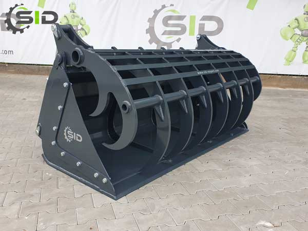 SID GREIFSCHAUFEL GEBRANNTE ZINKEN / Grab bucket burned tines 1,0 m - Clamshell bucket for Farm tractor: picture 1 SID GREIFSCHAUFEL GEBRANNTE ZINKEN / Grab bucket burned tines 1,0 m - Clamshell bucket for Farm tractor: picture 1