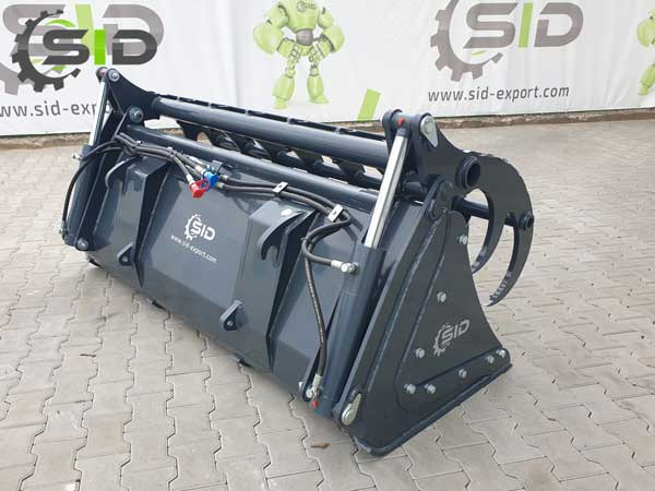 SID GREIFSCHAUFEL GEBRANNTE ZINKEN / Grab bucket burned tines 1,0 m - Clamshell bucket for Farm tractor: picture 3 SID GREIFSCHAUFEL GEBRANNTE ZINKEN / Grab bucket burned tines 1,0 m - Clamshell bucket for Farm tractor: picture 3