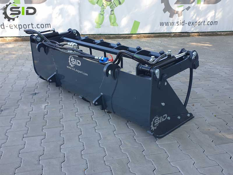 SID Greifschaufel Krokodilschaufel Silagegreifer S / Grab bucket forged tines S 1,2 m - Clamshell bucket for Clamshell bucket: picture 5 SID Greifschaufel Krokodilschaufel Silagegreifer S / Grab bucket forged tines S 1,2 m - Clamshell bucket for Clamshell bucket: picture 5