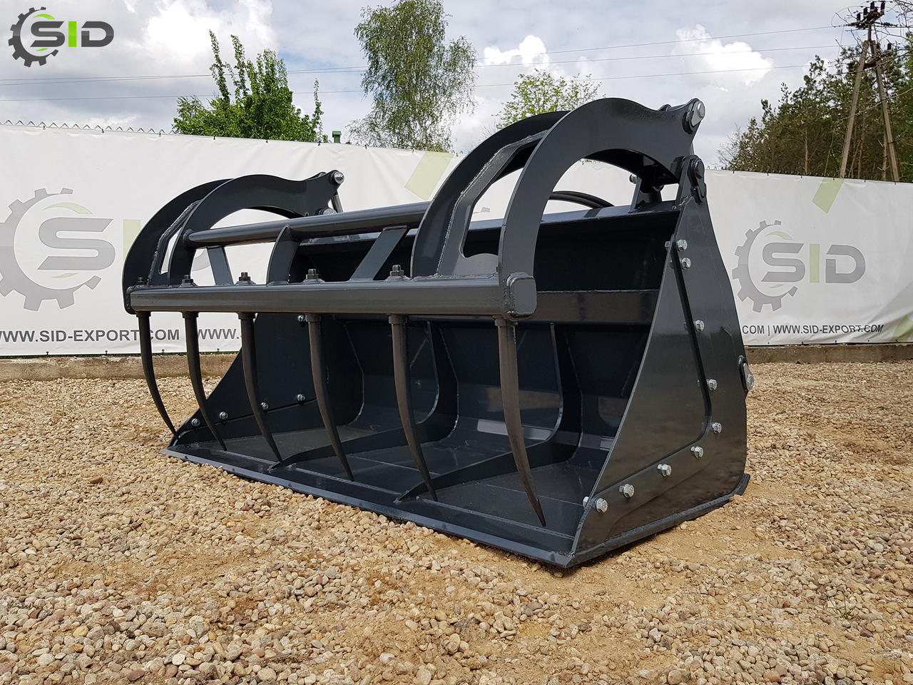 SID KROKODILSCHAUFEL GESCHMIEDETE ZINKEN XXL / Crocodile grab bucket forged tines XXL 1,8 m SID - Silage equipment: picture 3 SID KROKODILSCHAUFEL GESCHMIEDETE ZINKEN XXL / Crocodile grab bucket forged tines XXL 1,8 m SID - Silage equipment: picture 3