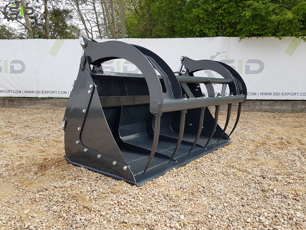 SID KROKODILSCHAUFEL GESCHMIEDETE ZINKEN XXL / Godet Crocodile BMS XXL / Crocodile grab bucket forged tines XXL 1,8 m SID - Silage equipment: picture 1 SID KROKODILSCHAUFEL GESCHMIEDETE ZINKEN XXL / Godet Crocodile BMS XXL / Crocodile grab bucket forged tines XXL 1,8 m SID - Silage equipment: picture 1