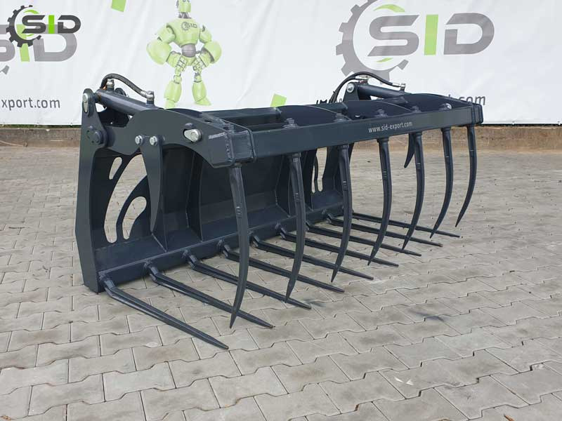 SID KROKODYL / KROKODILZANGE / Fourche crocodile / Muck Fork With Top Grab 1,0 m - Forks for Grapple: picture 1 SID KROKODYL / KROKODILZANGE / Fourche crocodile / Muck Fork With Top Grab 1,0 m - Forks for Grapple: picture 1