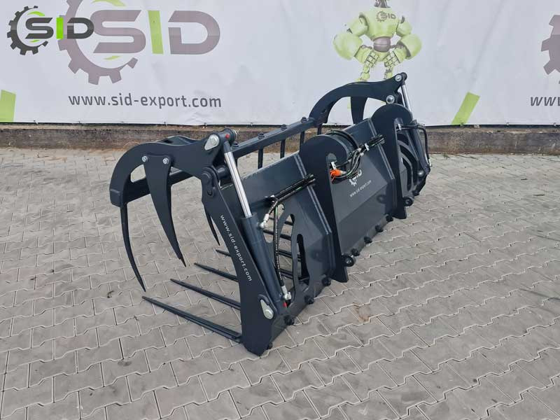 SID Krokodilgebiss Krokodilzange XL / Crocodile manure fork with grapple XL 1,8 m - Forks for Agricultural machinery: picture 5 SID Krokodilgebiss Krokodilzange XL / Crocodile manure fork with grapple XL 1,8 m - Forks for Agricultural machinery: picture 5
