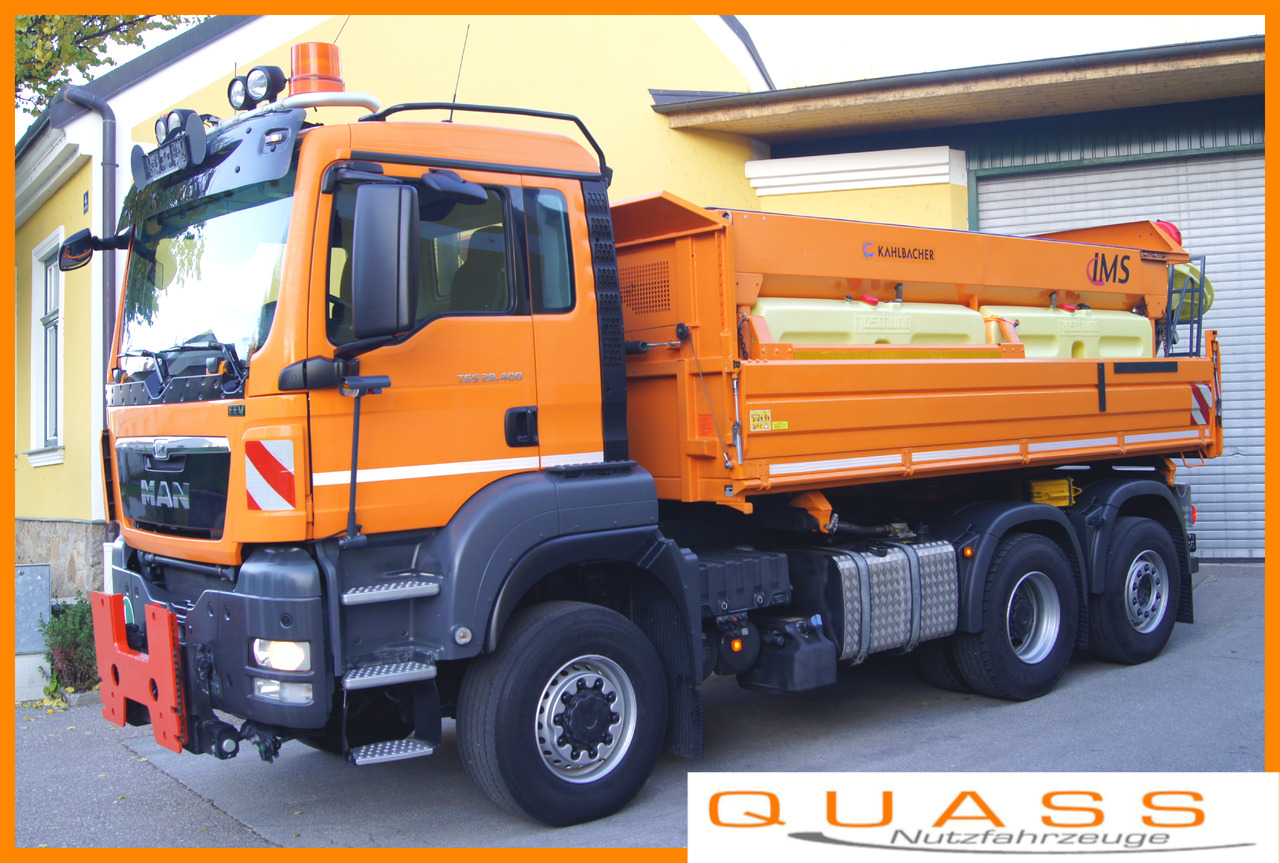 MAN TGS 28.400 6x4-4 BL /Winterdienst/Streuer/Schneepflug - Snow removal vehicle: picture 1 MAN TGS 28.400 6x4-4 BL /Winterdienst/Streuer/Schneepflug - Snow removal vehicle: picture 1