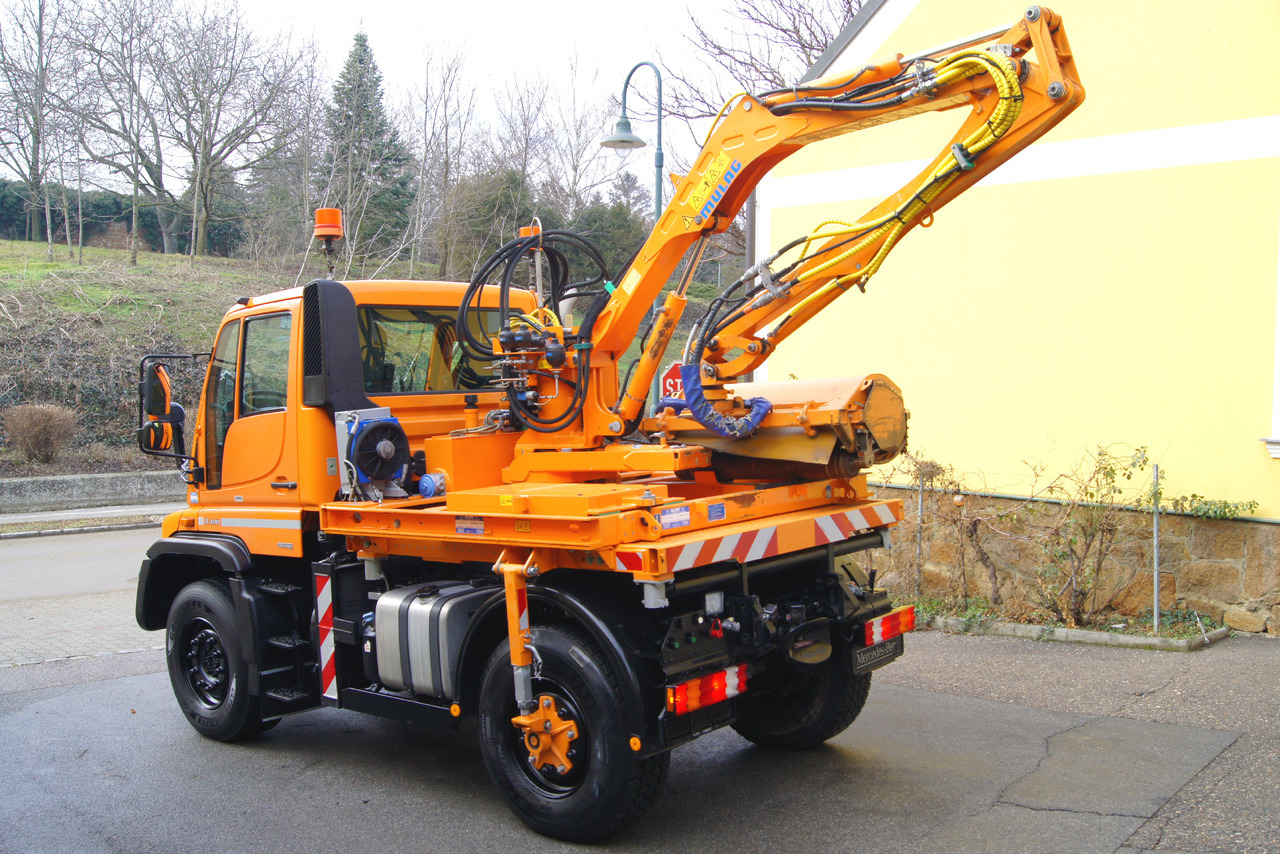 MERCEDES-BENZ Unimog U 400/TÜV/Hydrostat/Mähtür +MULAG MHU 800 - Tipper: picture 4 MERCEDES-BENZ Unimog U 400/TÜV/Hydrostat/Mähtür +MULAG MHU 800 - Tipper: picture 4