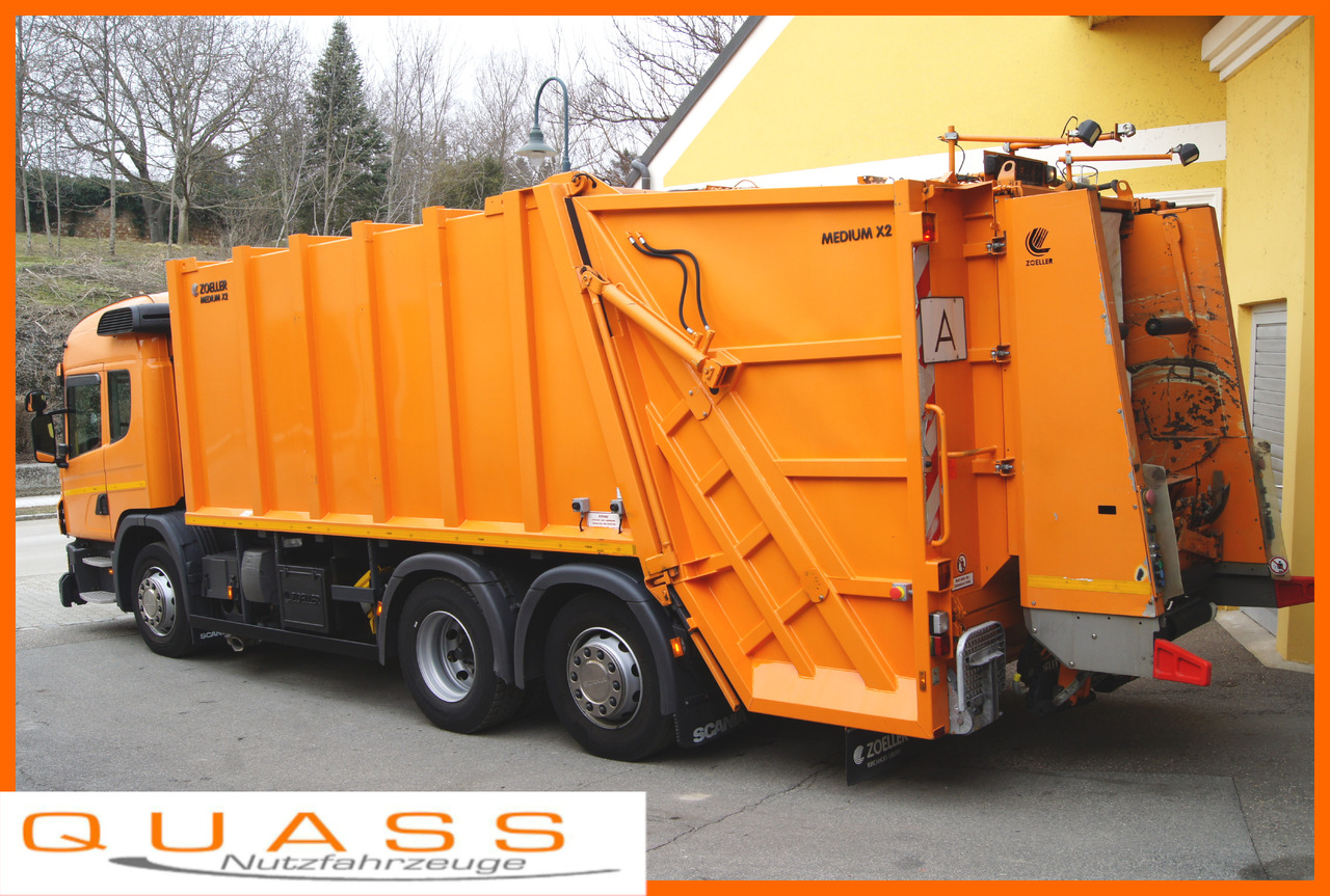 Scania P280 6x2-2/Euro6/ZOELLER MEDIUM X2 C21 Variopress - Garbage truck: picture 1 Scania P280 6x2-2/Euro6/ZOELLER MEDIUM X2 C21 Variopress - Garbage truck: picture 1