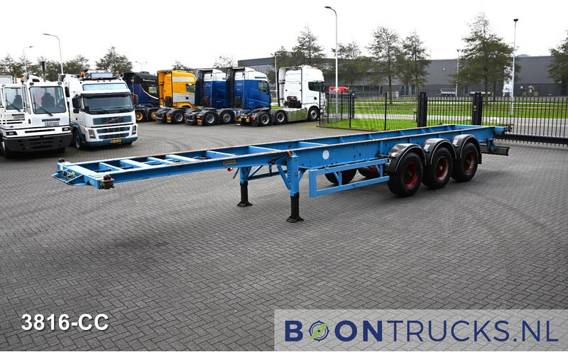 Blumhardt Cont.-Sal 40.24 E FIXED CHASSIS | 40ft * STEEL SUSPENSION * BPW / DRUM - Container transporter/ Swap body semi-trailer: picture 4 Blumhardt Cont.-Sal 40.24 E FIXED CHASSIS | 40ft * STEEL SUSPENSION * BPW / DRUM - Container transporter/ Swap body semi-trailer: picture 4