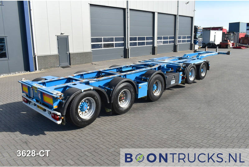 Broshuis 2CONNECT-5AKCC | 2x20-40-45ft HC * 3x STEERING * 4x LIFT AXLE * APK 11-2025 - Container transporter/ Swap body semi-trailer: picture 1 Broshuis 2CONNECT-5AKCC | 2x20-40-45ft HC * 3x STEERING * 4x LIFT AXLE * APK 11-2025 - Container transporter/ Swap body semi-trailer: picture 1